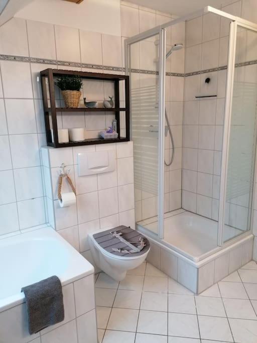Ferienwohnung Fernblick Osdorf Luaran gambar